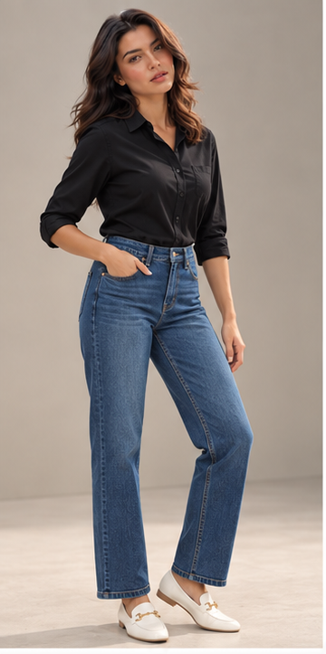 Women’s Premium Comfort Fit Denim Jeans