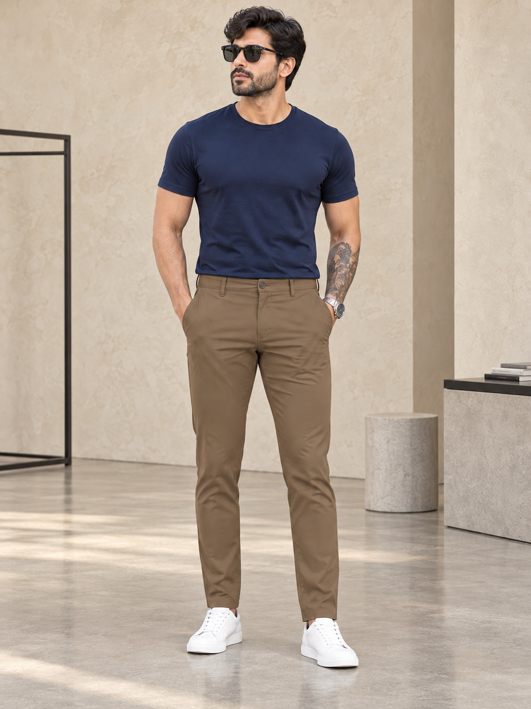 Men’s Premium Slim Fit Casual Trousers