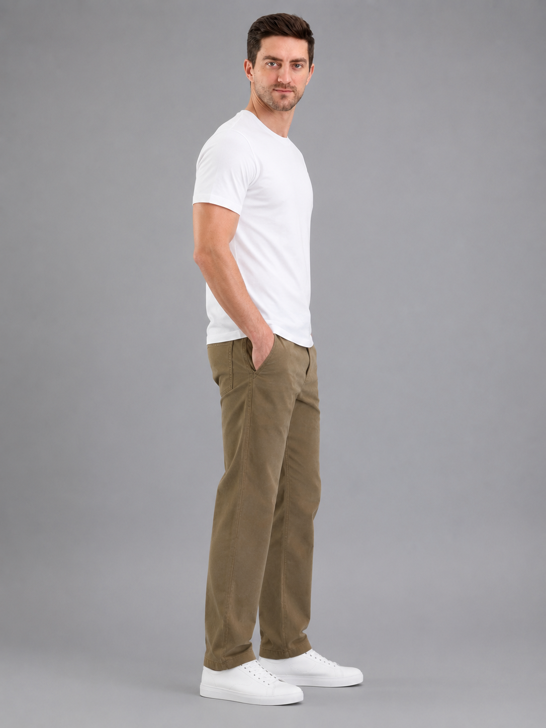 Men Jogger Cotton Lower with Pockets