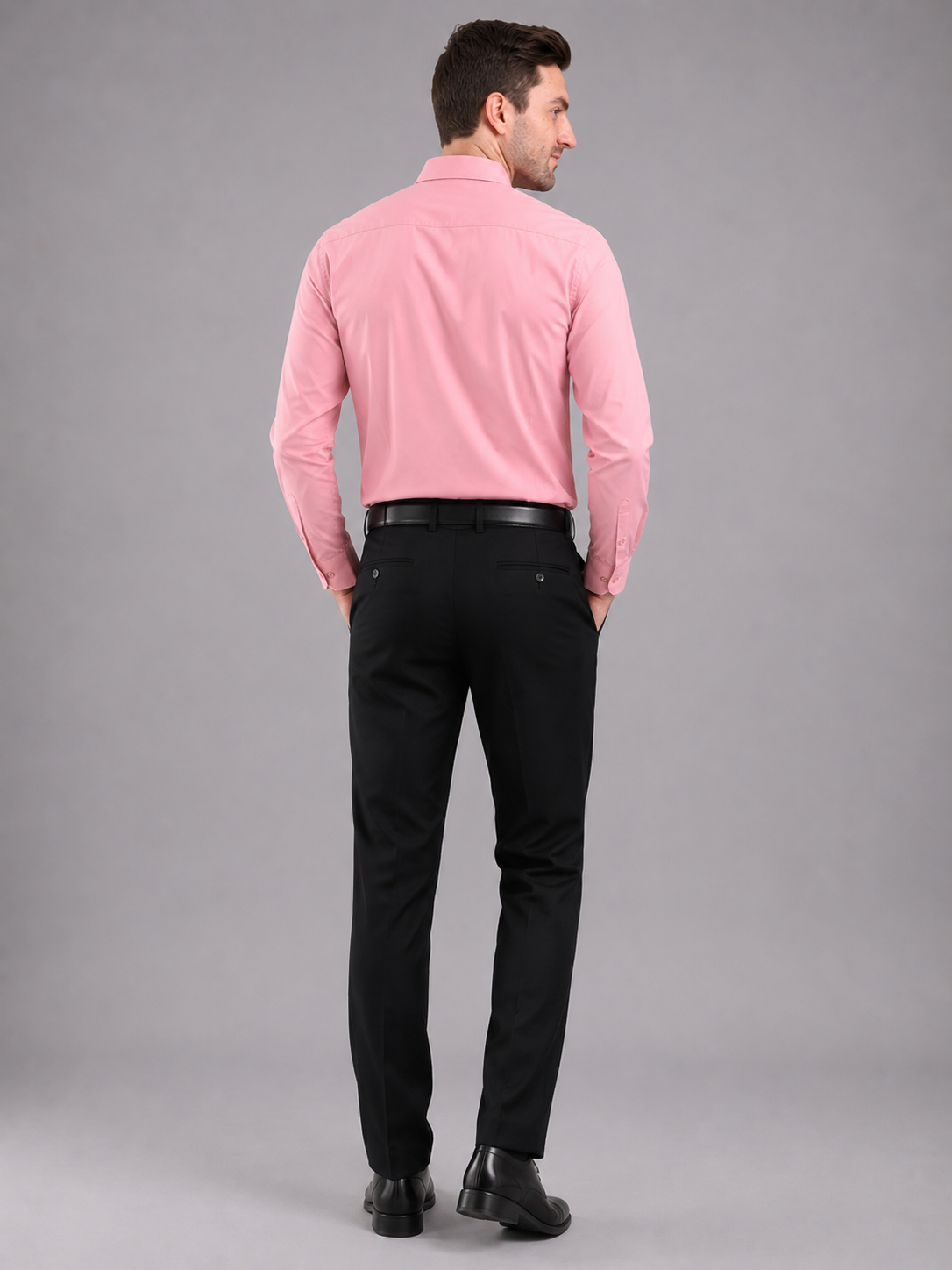 Men Full Sleeve's | Formal Cotton Shirt | Regular Fit | Pink Color