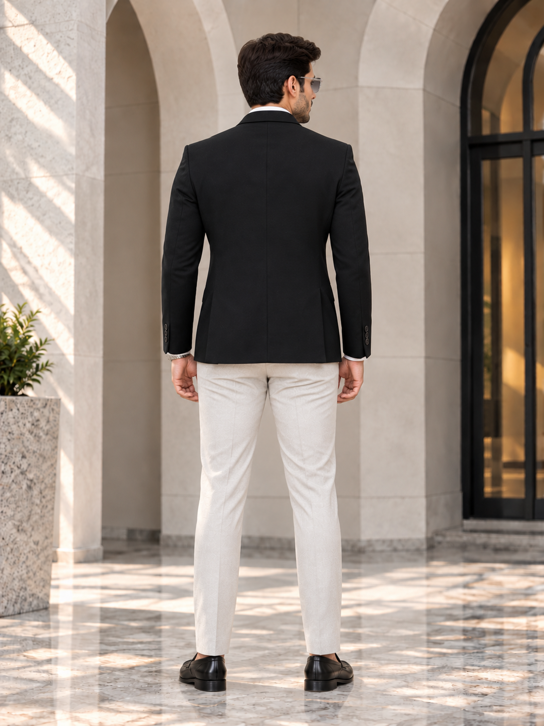 Men’s Premium Stylish Blazer Classic Single-Breasted Blazer