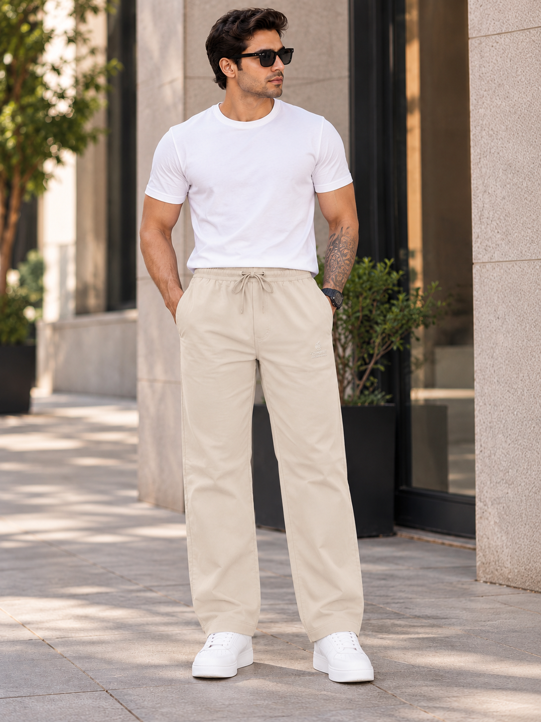 Men’s Premium Solid Casual Lower