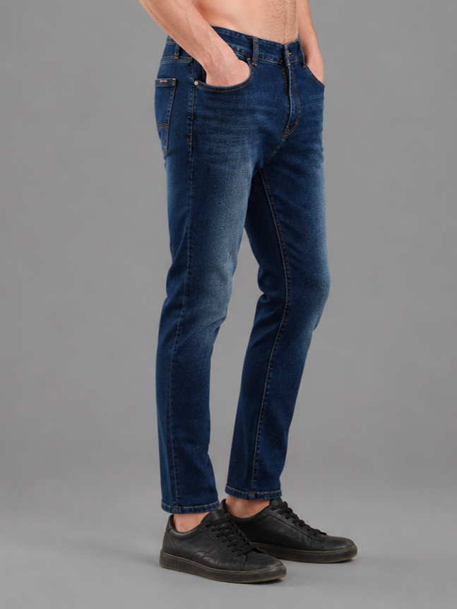 SPARKY Men | Stretch Narrow Fit | lIght Blue Jeans | Premium Casual Denim