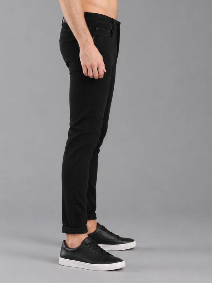 SPARKY Men | Stretch Comfort Fit | Black Jeans | Premium Casual Denim