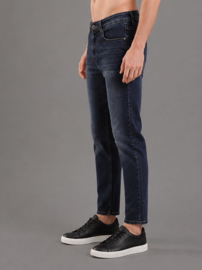 SPARKY Men | Stretch Comfort Fit | Dark Grey Jeans | Premium Casual Denim
