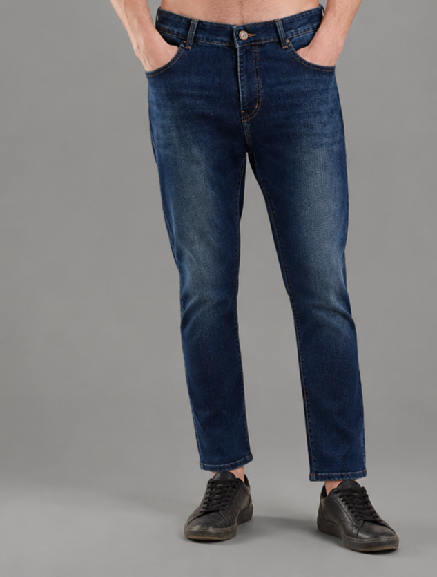 SPARKY Men | Stretch Narrow Fit | lIght Blue Jeans | Premium Casual Denim