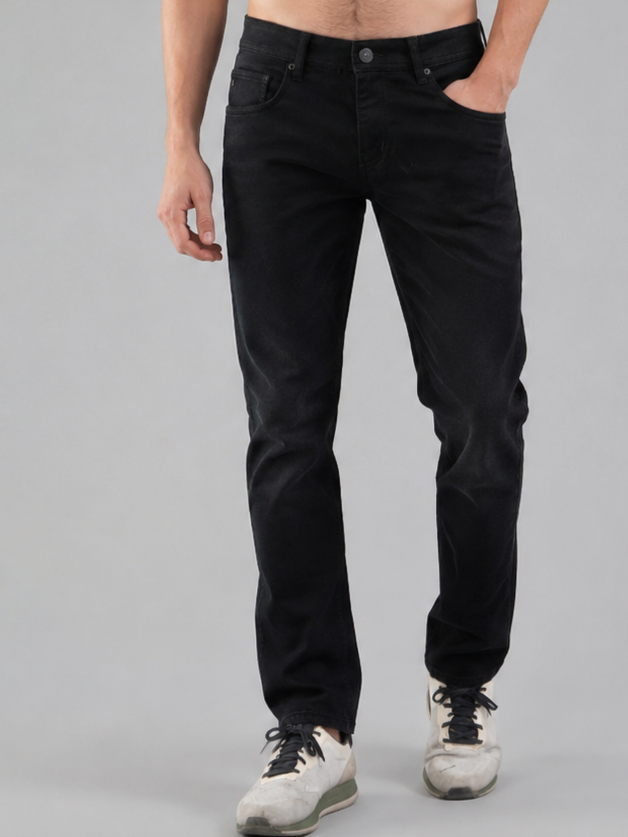 SPARKY Men | Stretch Narrow Fit | Black Jeans | Premium Casual Denim
