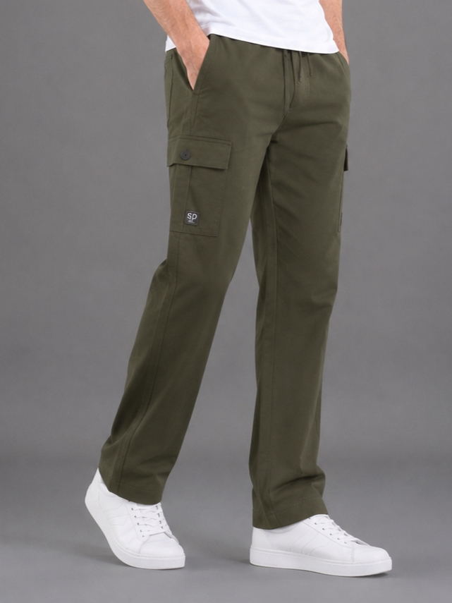 Men Jogger Cotton Lower with Pockets