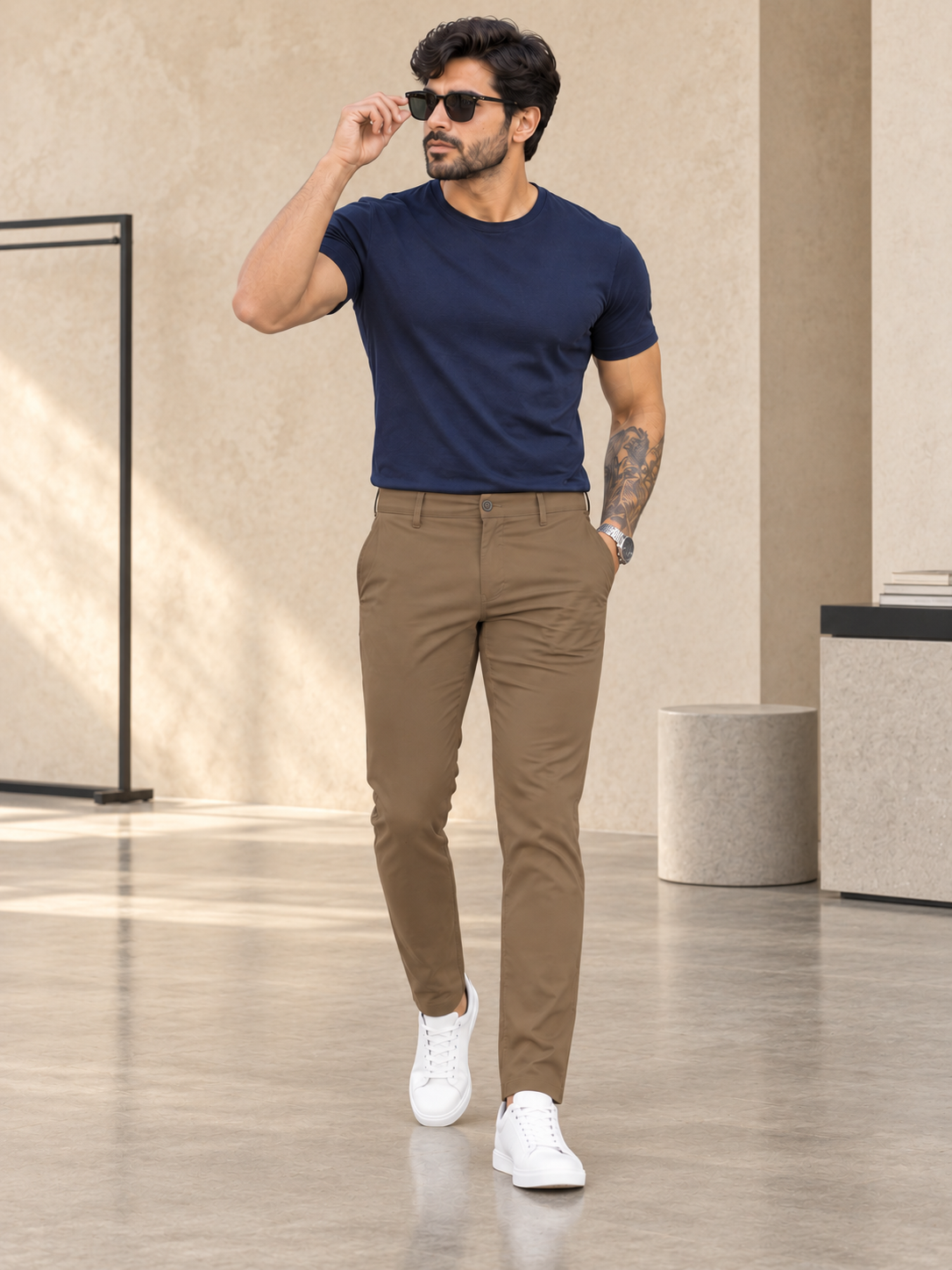 Men’s Premium Slim Fit Casual Trousers