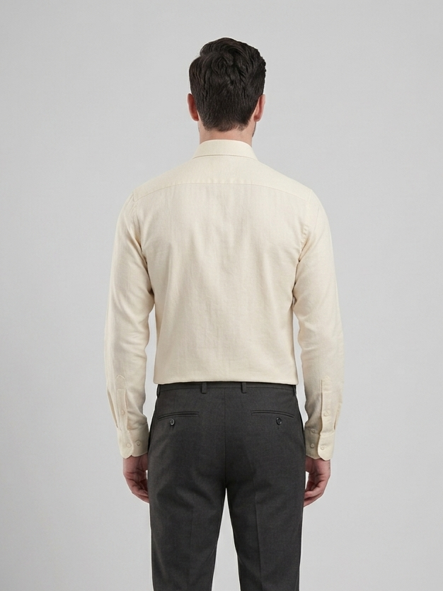 Men Premium Casual Plain Shirt Full Sleeve Regular Fit