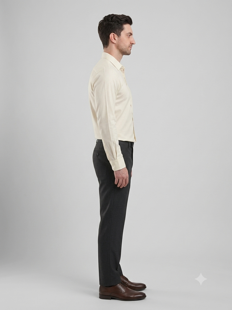 Men Premium Casual Plain Shirt Full Sleeve Regular Fit