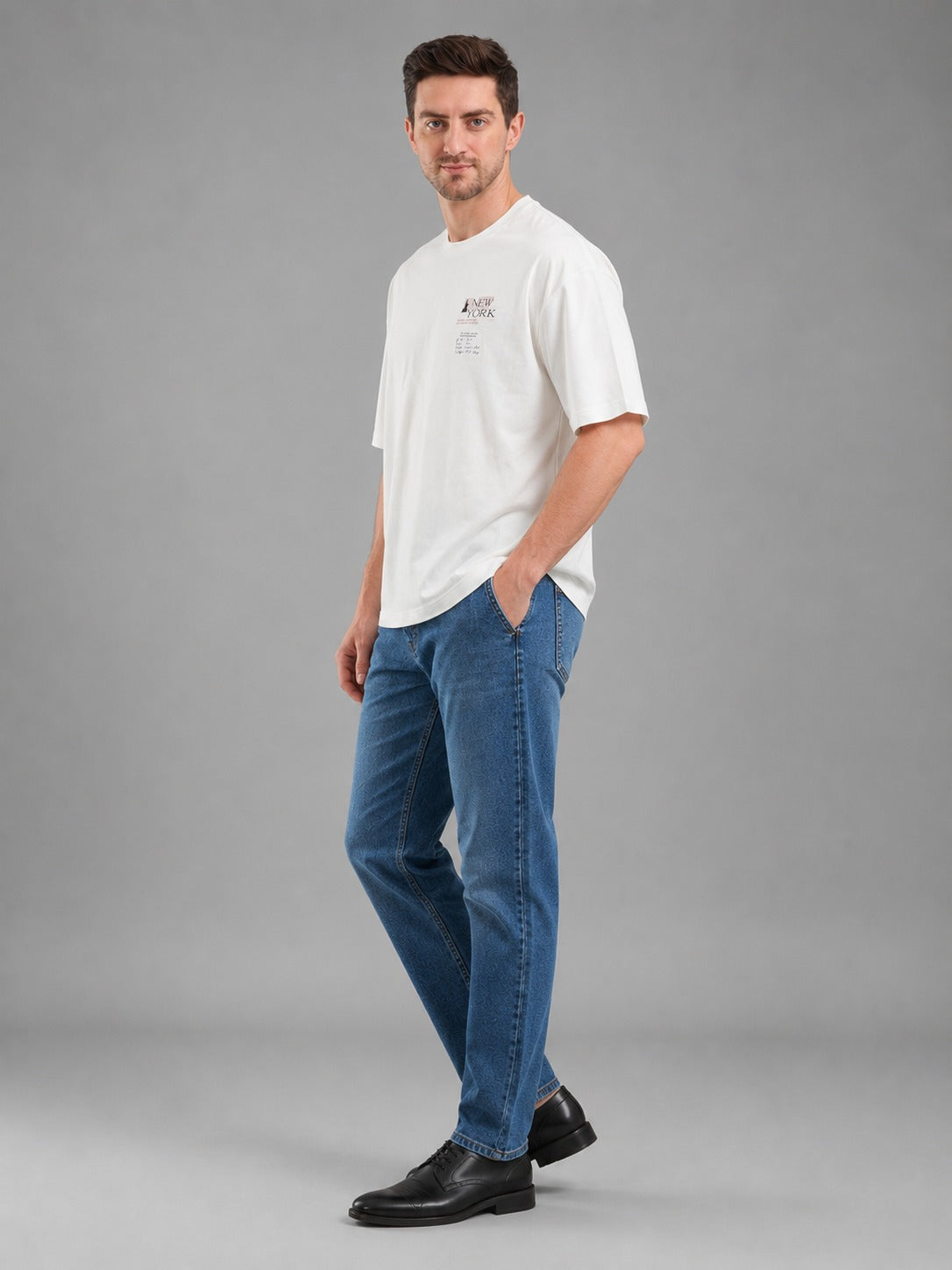 Men’s Regular Fit Round Neck | Lightweight Summer Wear