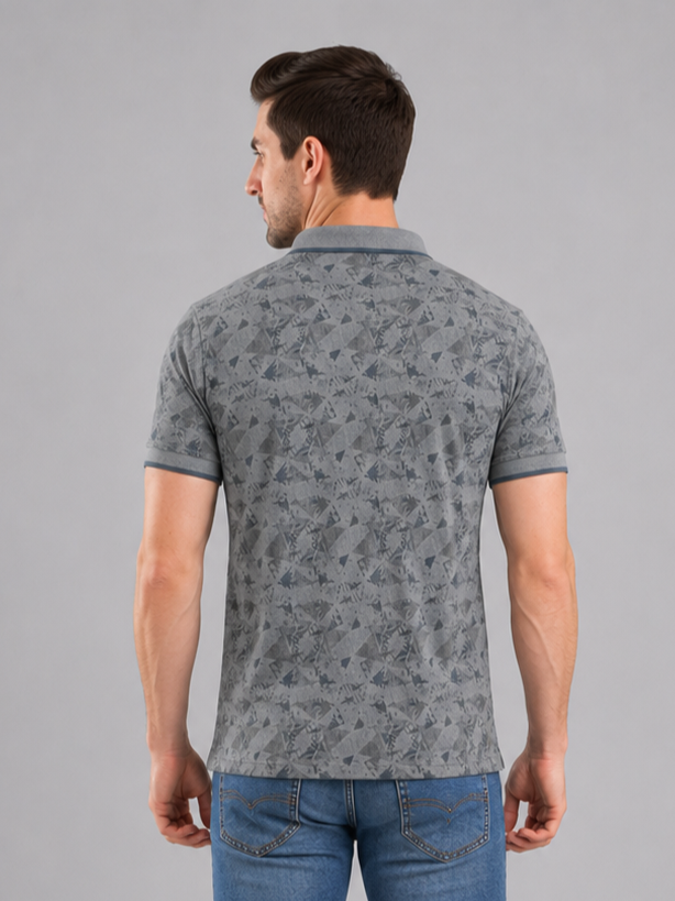 Men's Solid Polo T-Shirt | Regular Fit | Cotton Blend | Half Sleeve Casual Wear