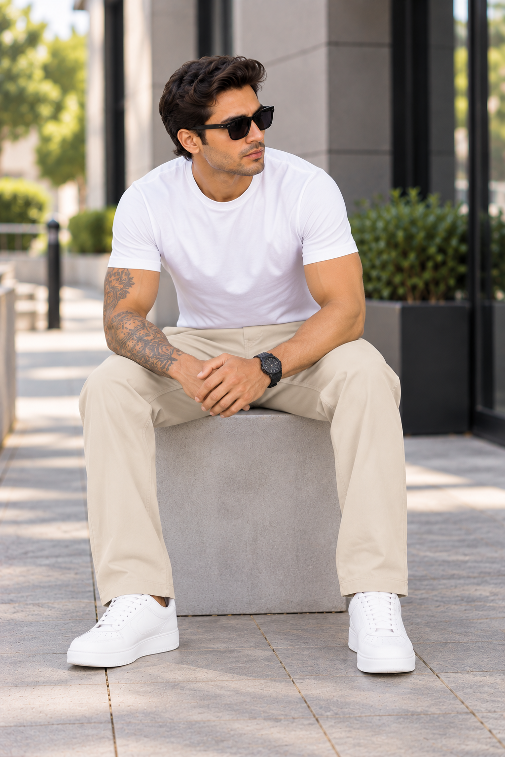 Men’s Premium Solid Casual Lower