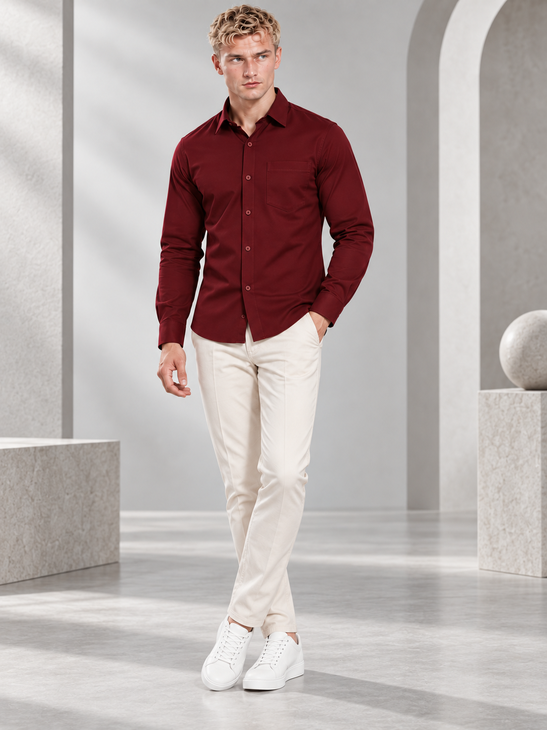 Men’s Classic Full Sleeve Formal Shirt