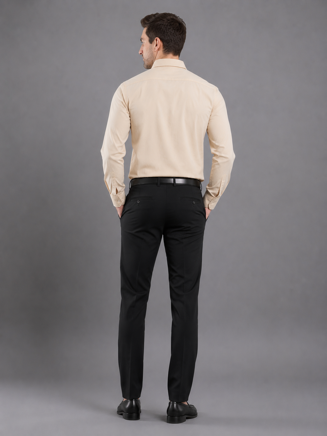 Men Premium Casual Plain Shirt Full Sleeve Regular Fit