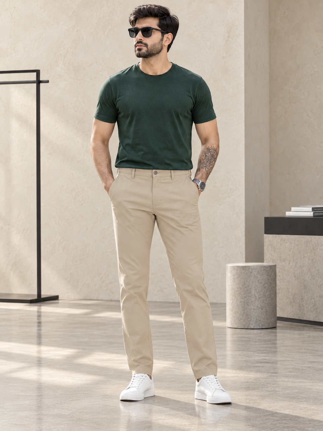 Men’s Premium Slim Fit Casual Trousers