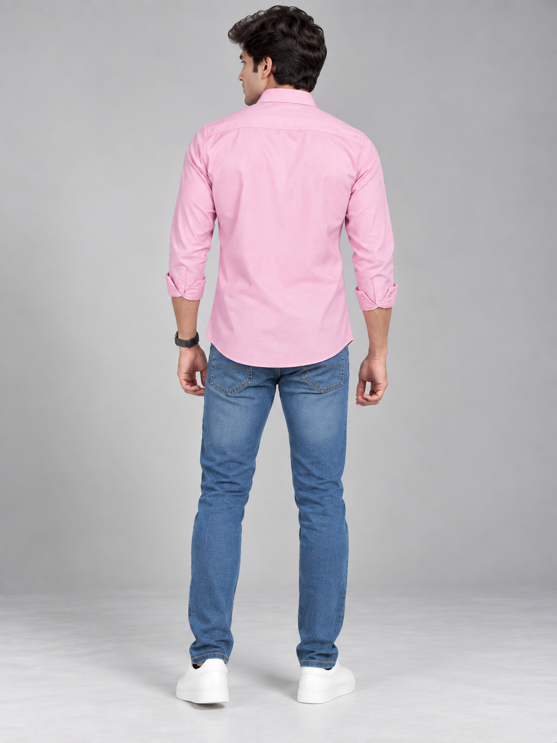 Men’s Premium Plain Full Sleeve Casual Shirt