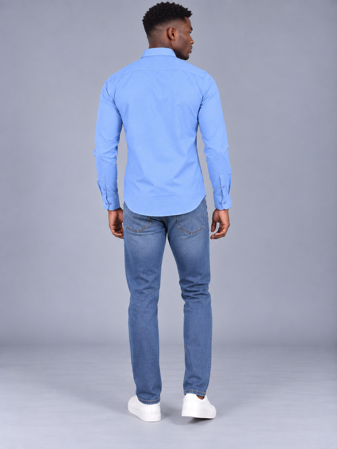 Men's Primium Blue Shirt