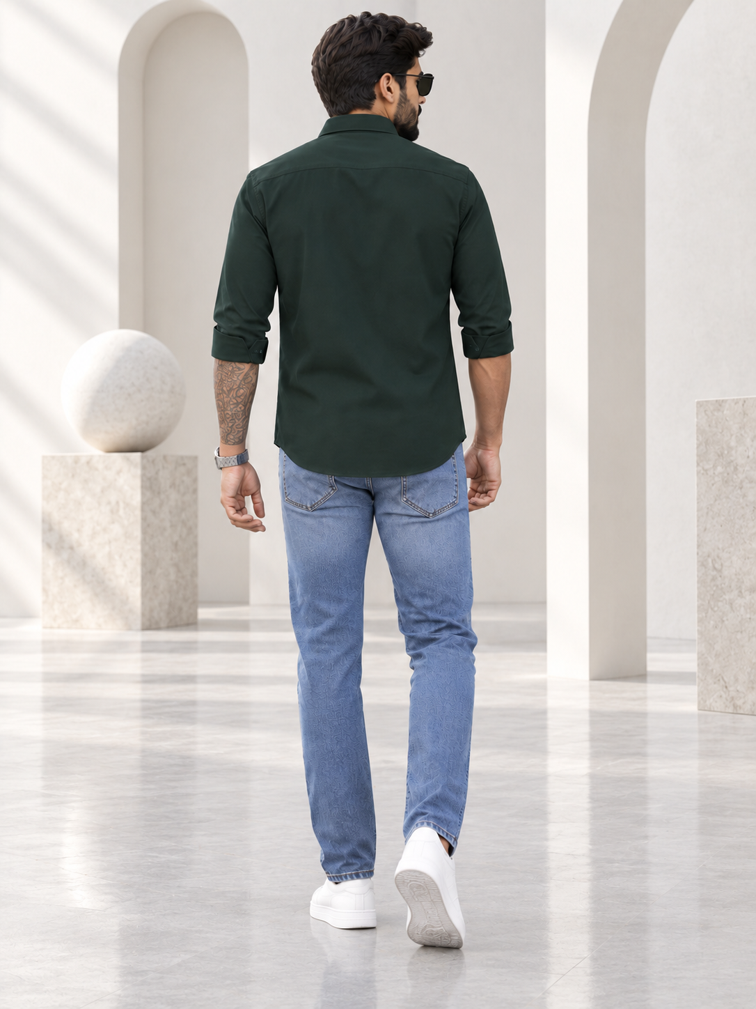 Men’s Premium Green Shirt