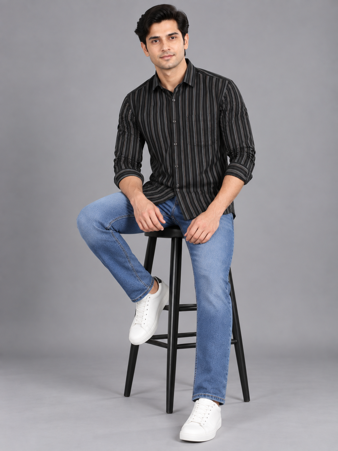 Men's Primium Black Shirt
