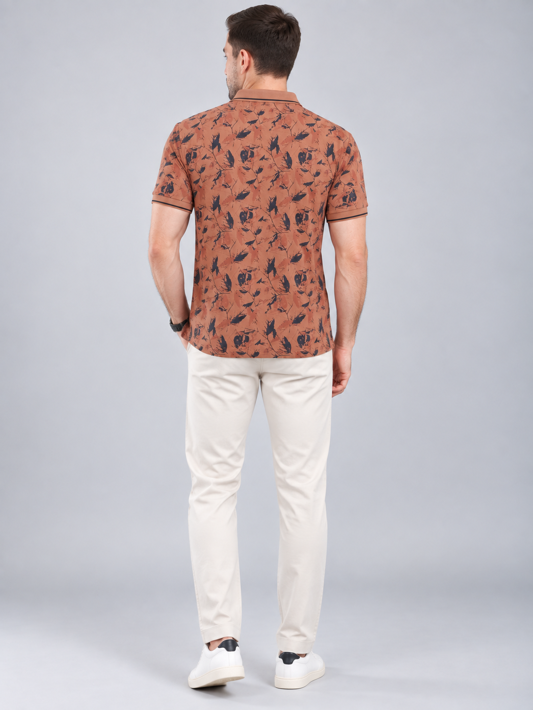 Men’s Premium Cotton Blend Half Sleeve T-Shirt