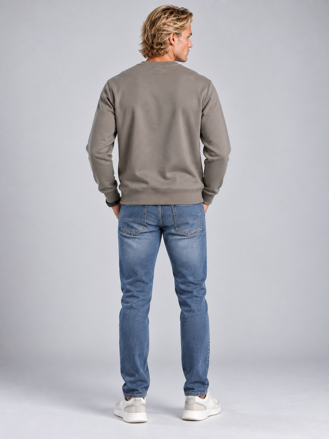 Men’s Premium Round Neck Sweatshirt