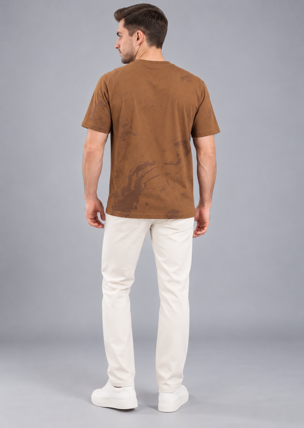 Men’s Premium Cotton Blend Half Sleeve T-Shirt