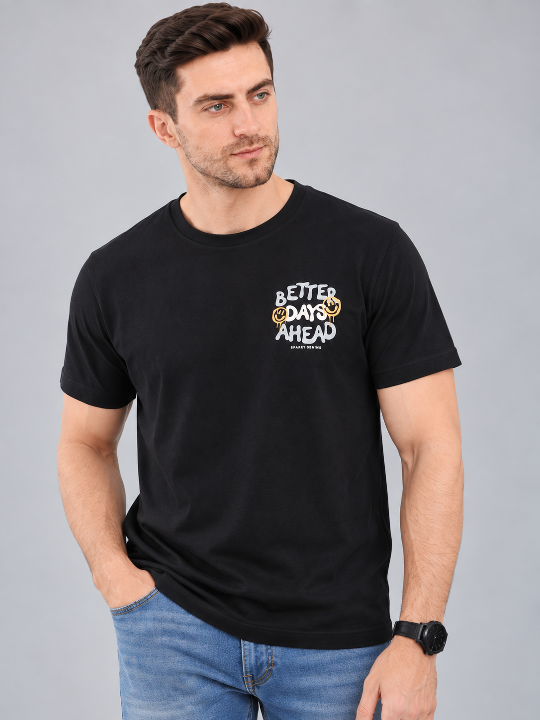 Men’s Premium Cotton Blend T-Shirt