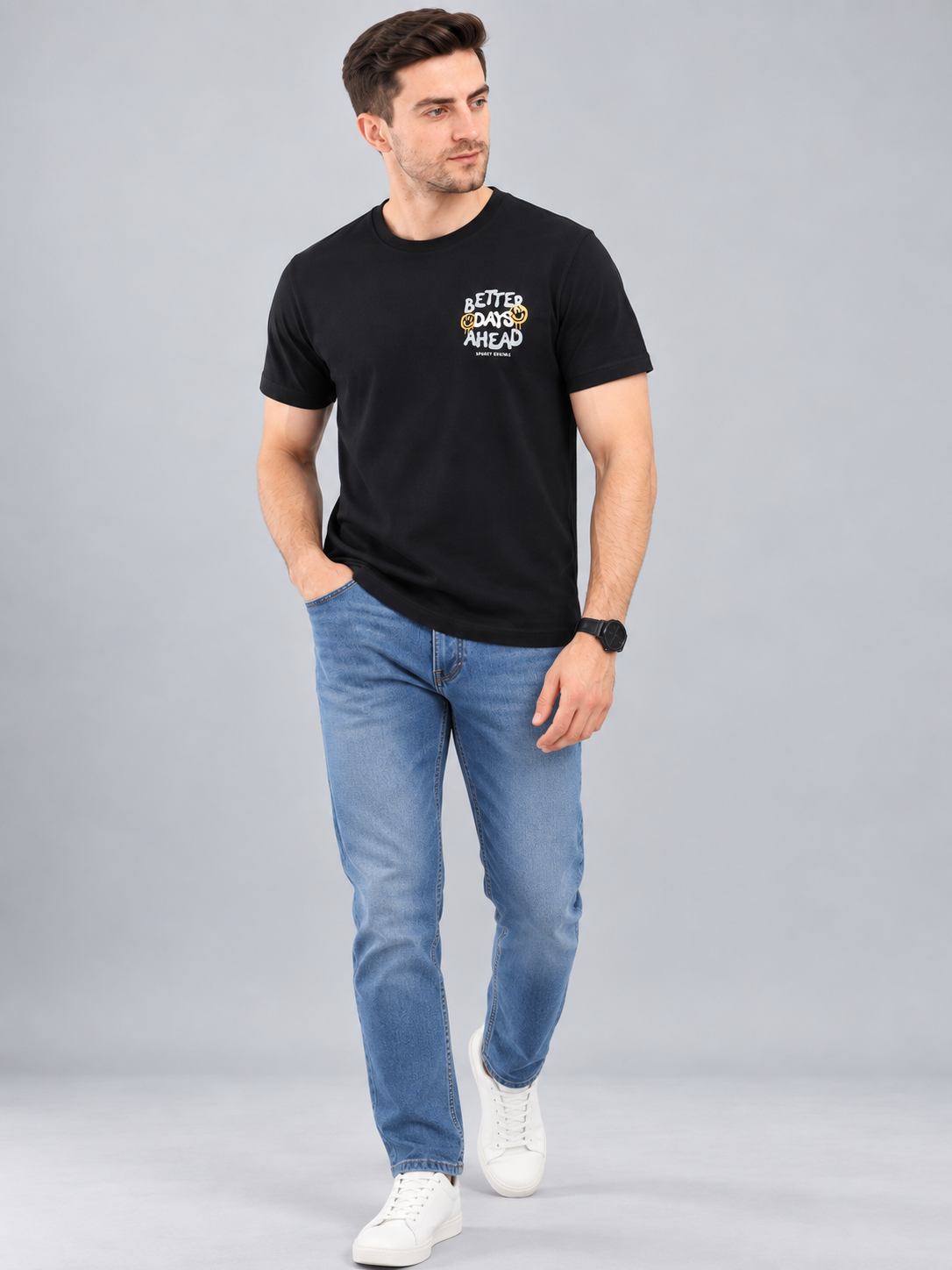Men’s Premium Cotton Blend T-Shirt
