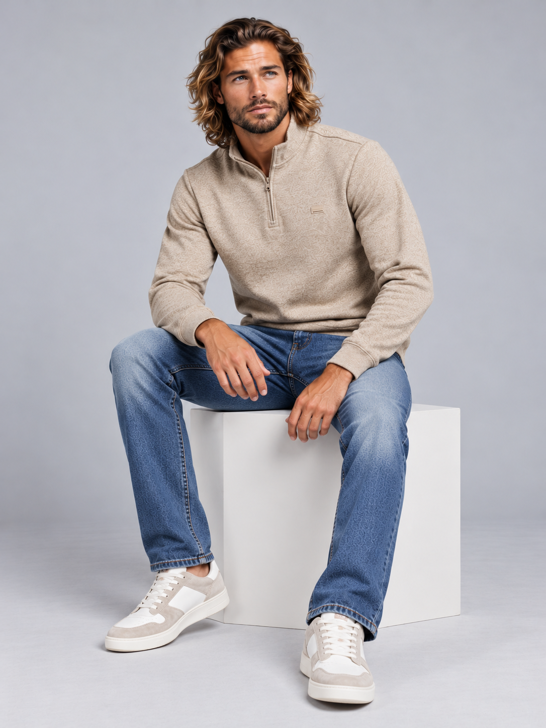 Men’s Premium Half-Zip Sweatshirt