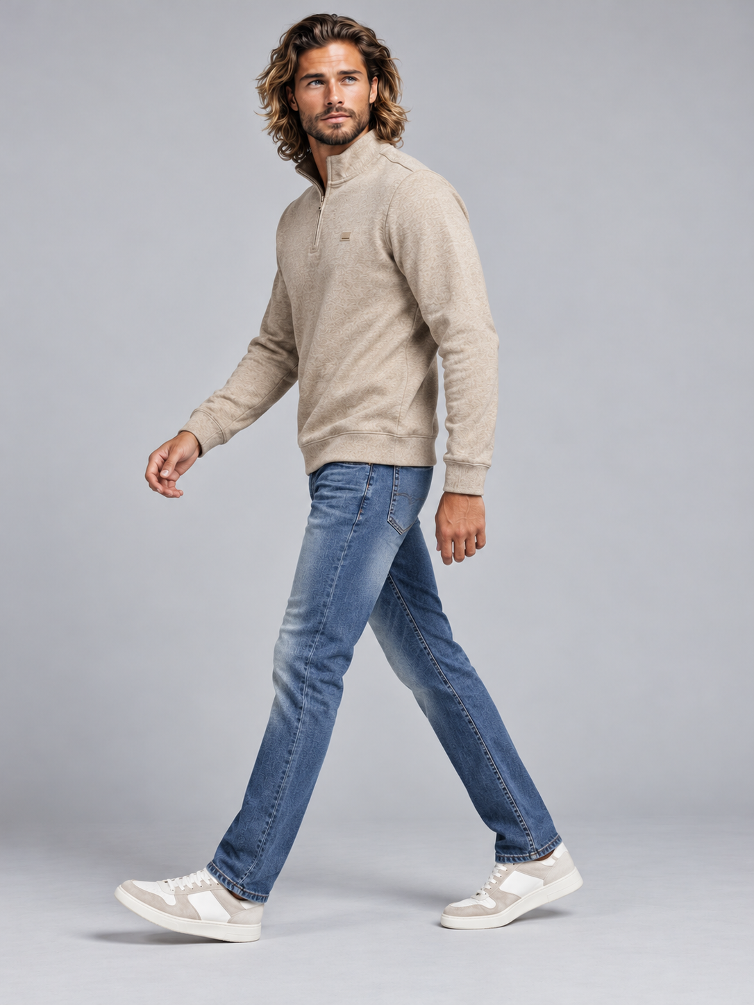 Men’s Premium Half-Zip Sweatshirt