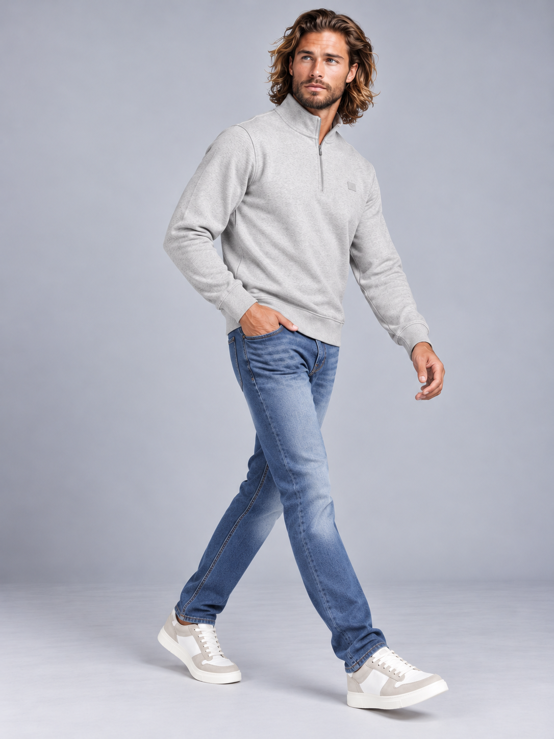 Men’s Premium Half-Zip Sweatshirt