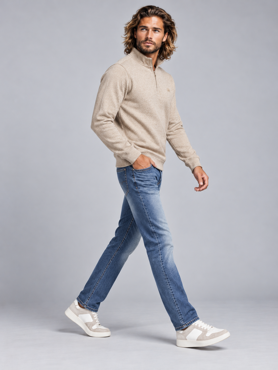 Men’s Premium Half-Zip Sweatshirt