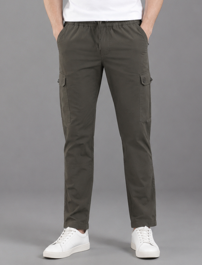 Men Jogger Cotton Lower with Pockets