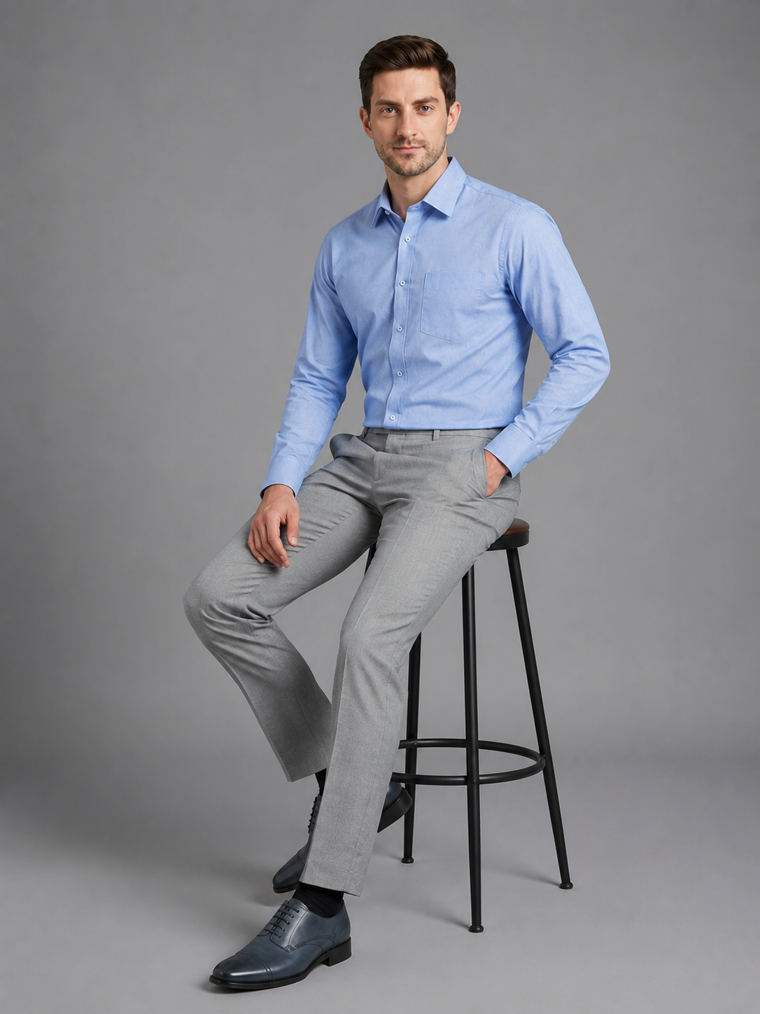 Men Premium Casual Plain Shirt