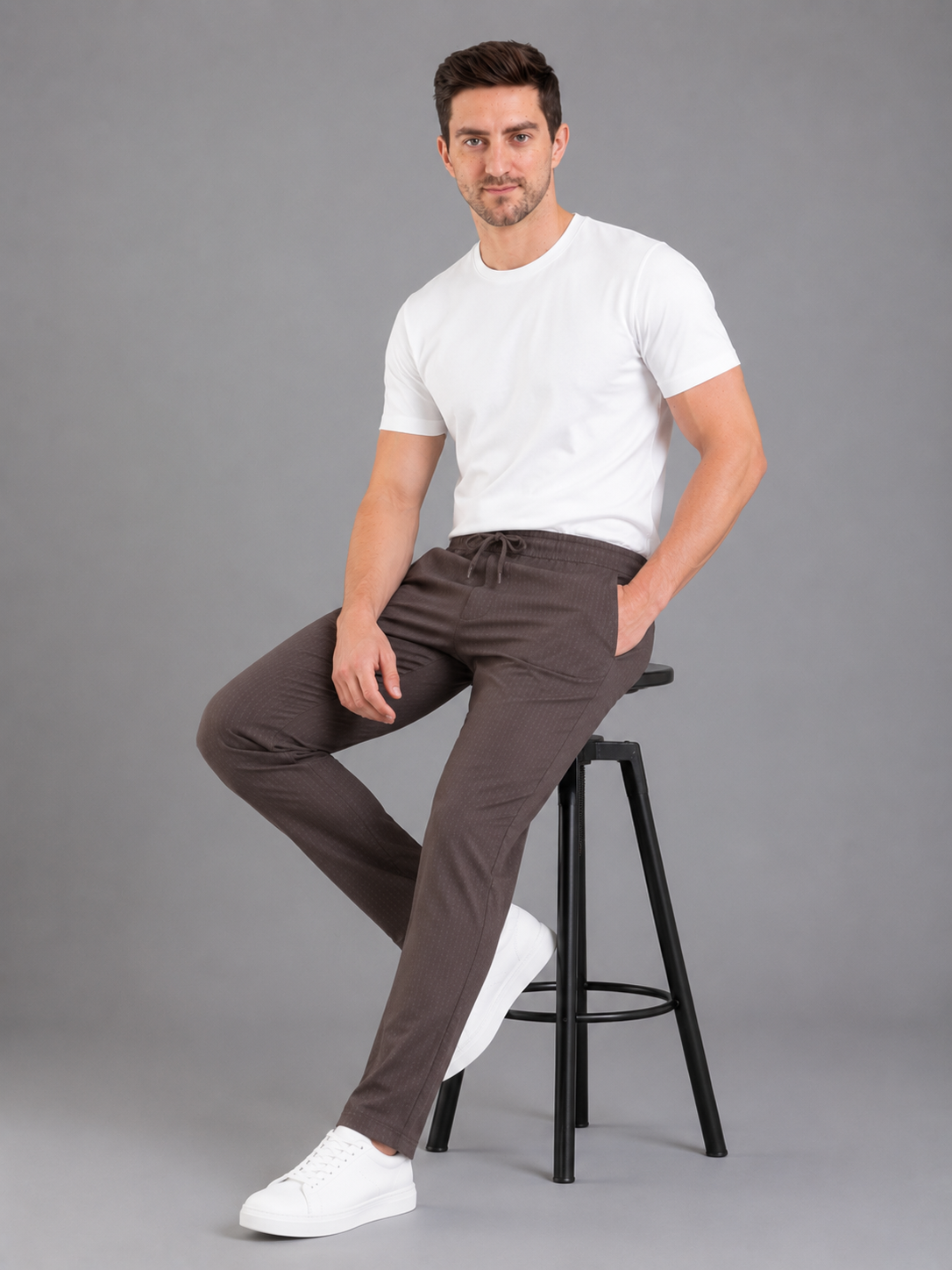 Men Premium Cotton Lower with Pockets