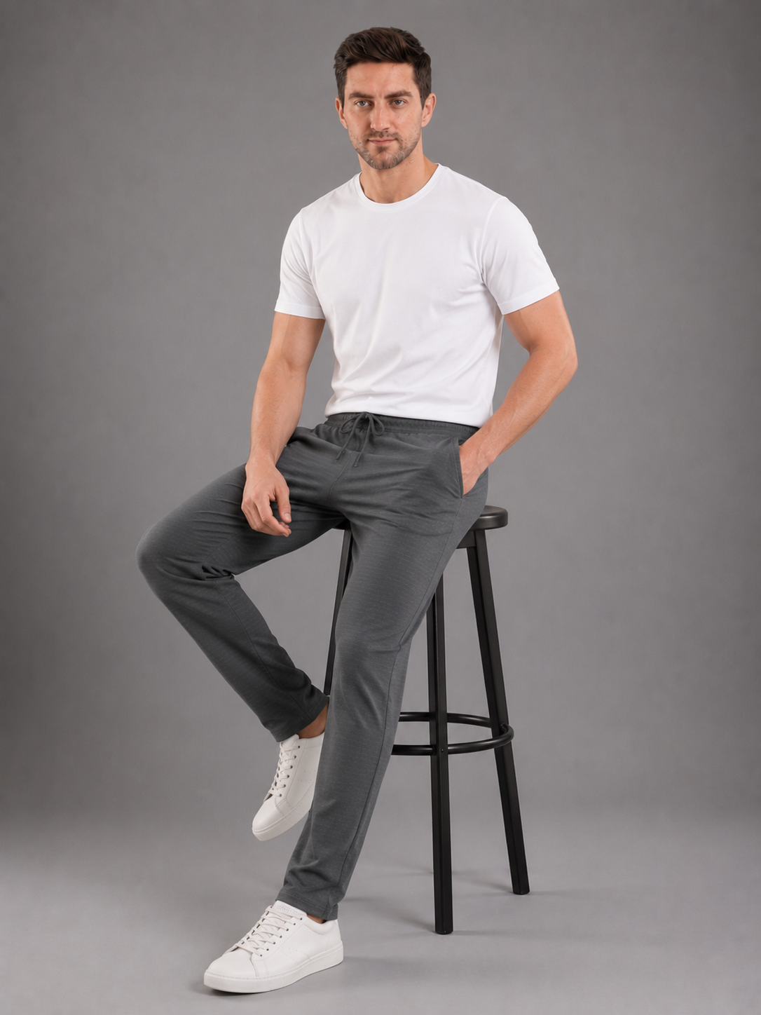 Men Premium Cotton Lower with Pockets