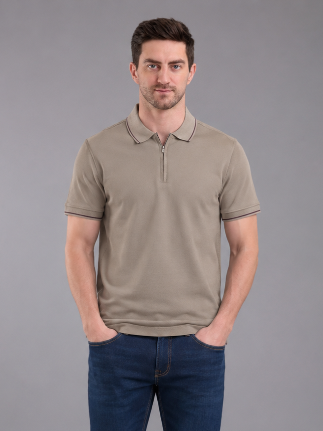 Men Premium Solid Polo T-Shirt