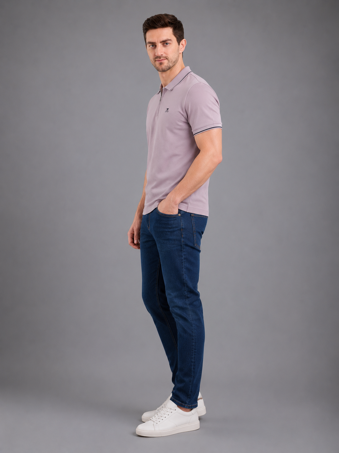 Men Premium Solid Polo T-Shirt