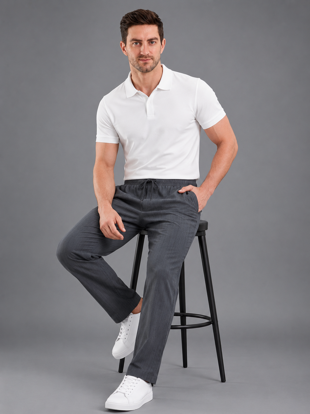 Men Premium Cotton Lower with Pockets