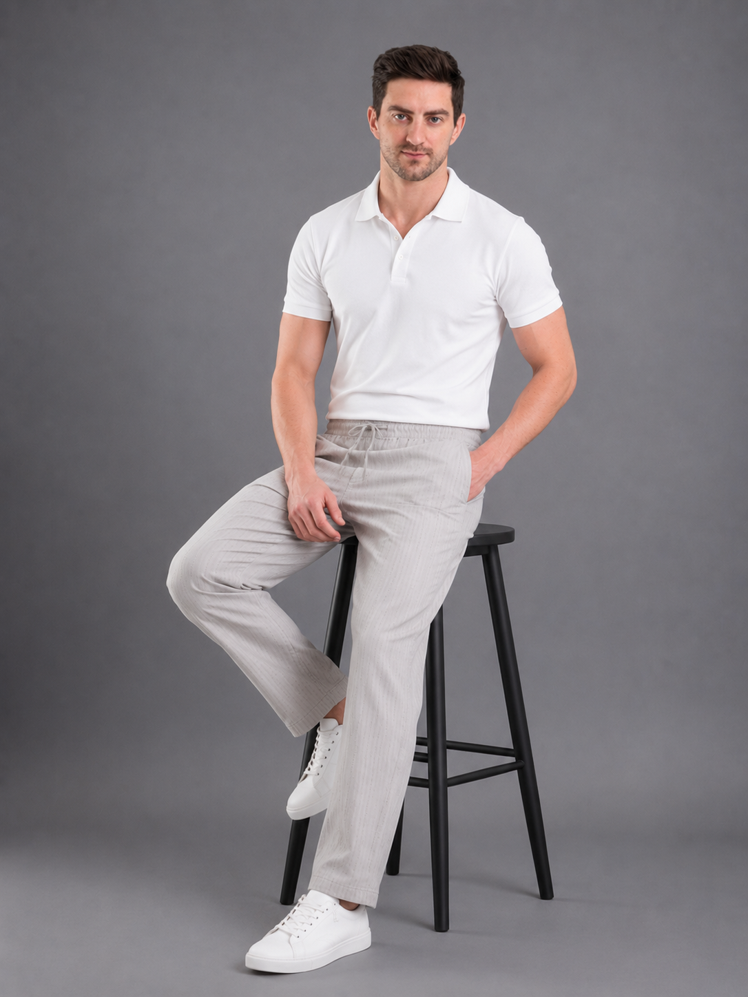 Men Premium Cotton Lower with Pockets
