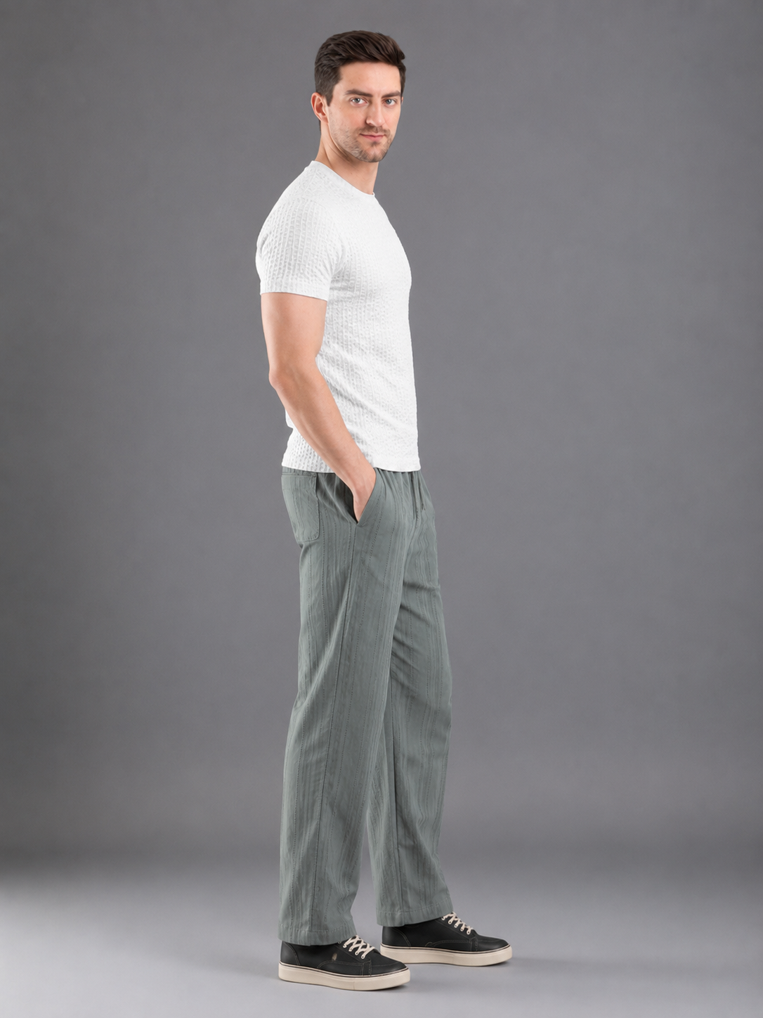 Men Premium Cotton Lower with Pockets