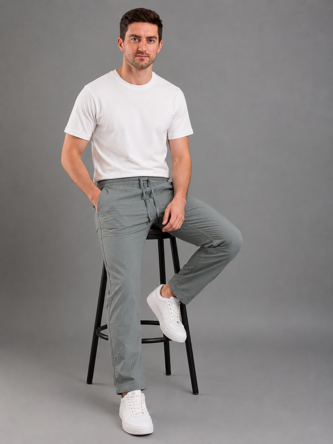 Men Premium Cotton Lower with Pockets