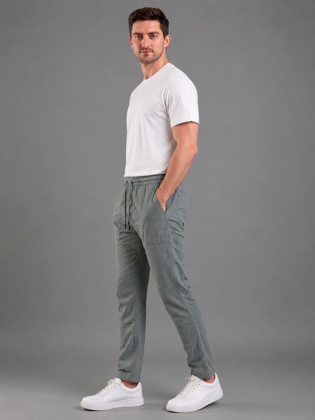 Men Premium Cotton Lower with Pockets