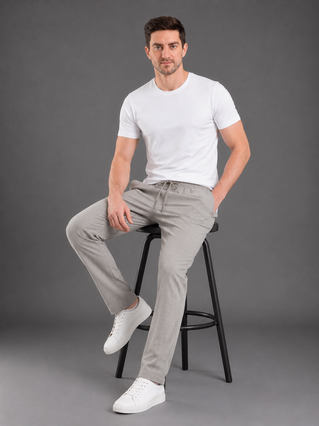 Men Premium Cotton Lower with Pockets