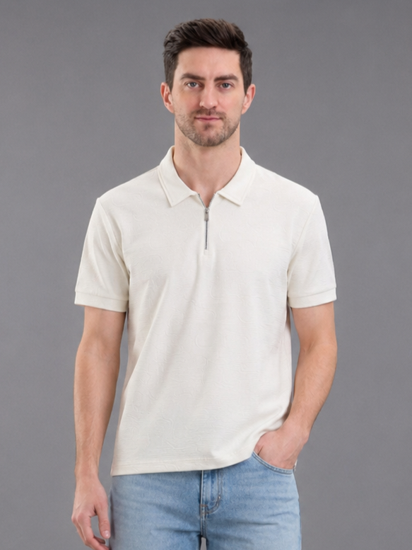 Men Premium Solid Polo T-Shirt