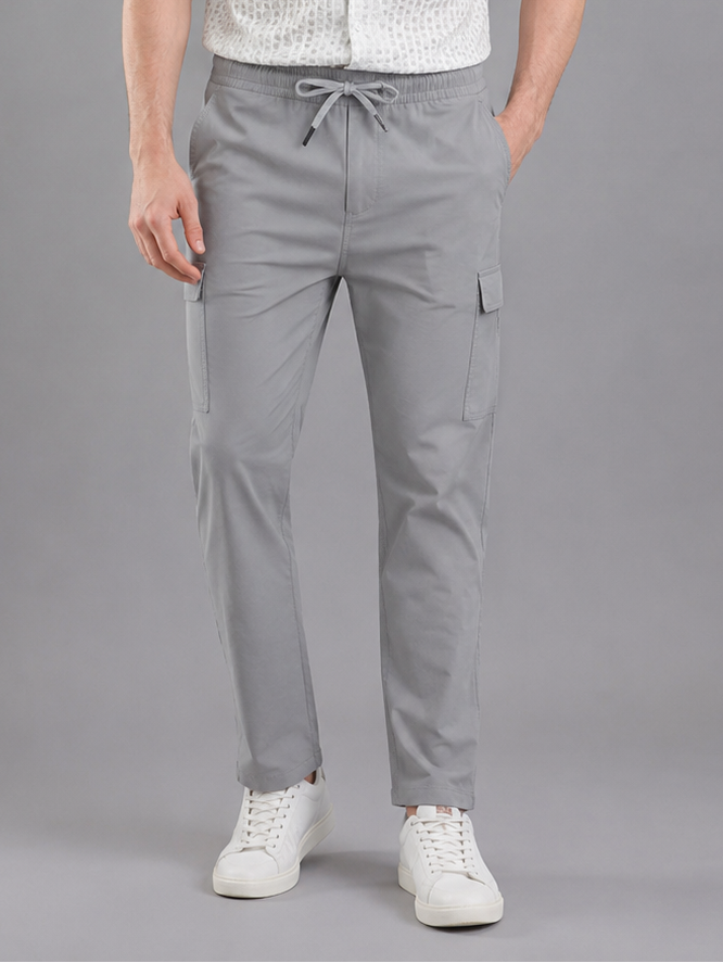 Men Cargo Cotton Lower with Pockets