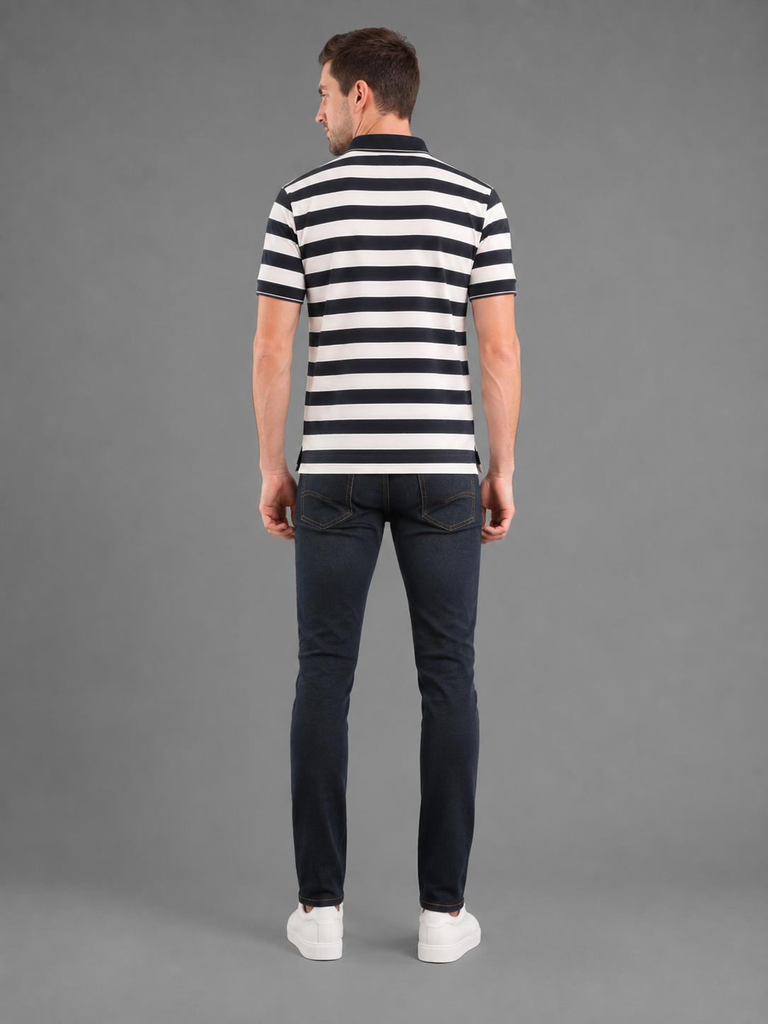 Men Premium Solid Half Sleevs Polo T-Shirt