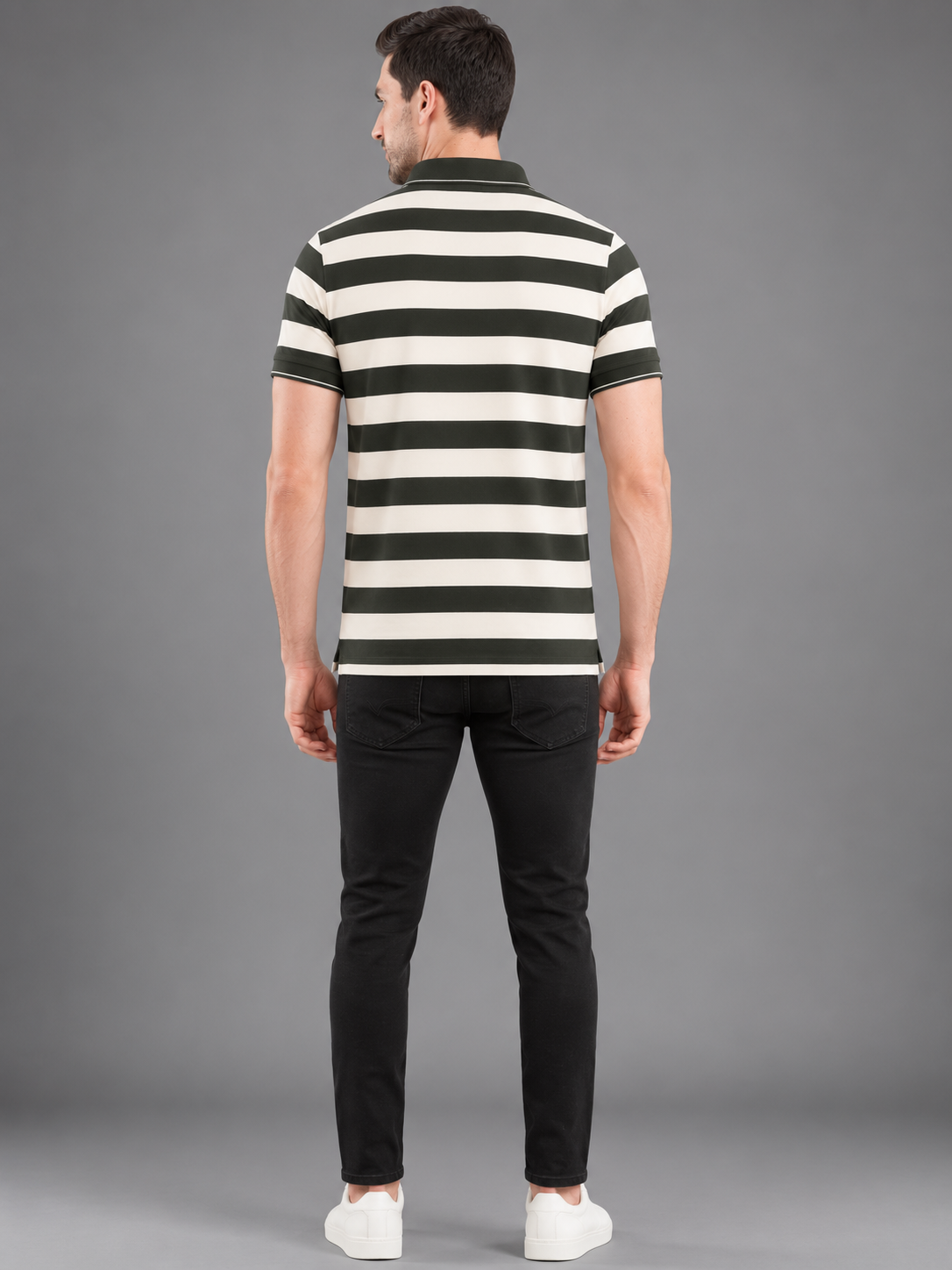 Men Premium Solid Half Sleevs Polo T-Shirt